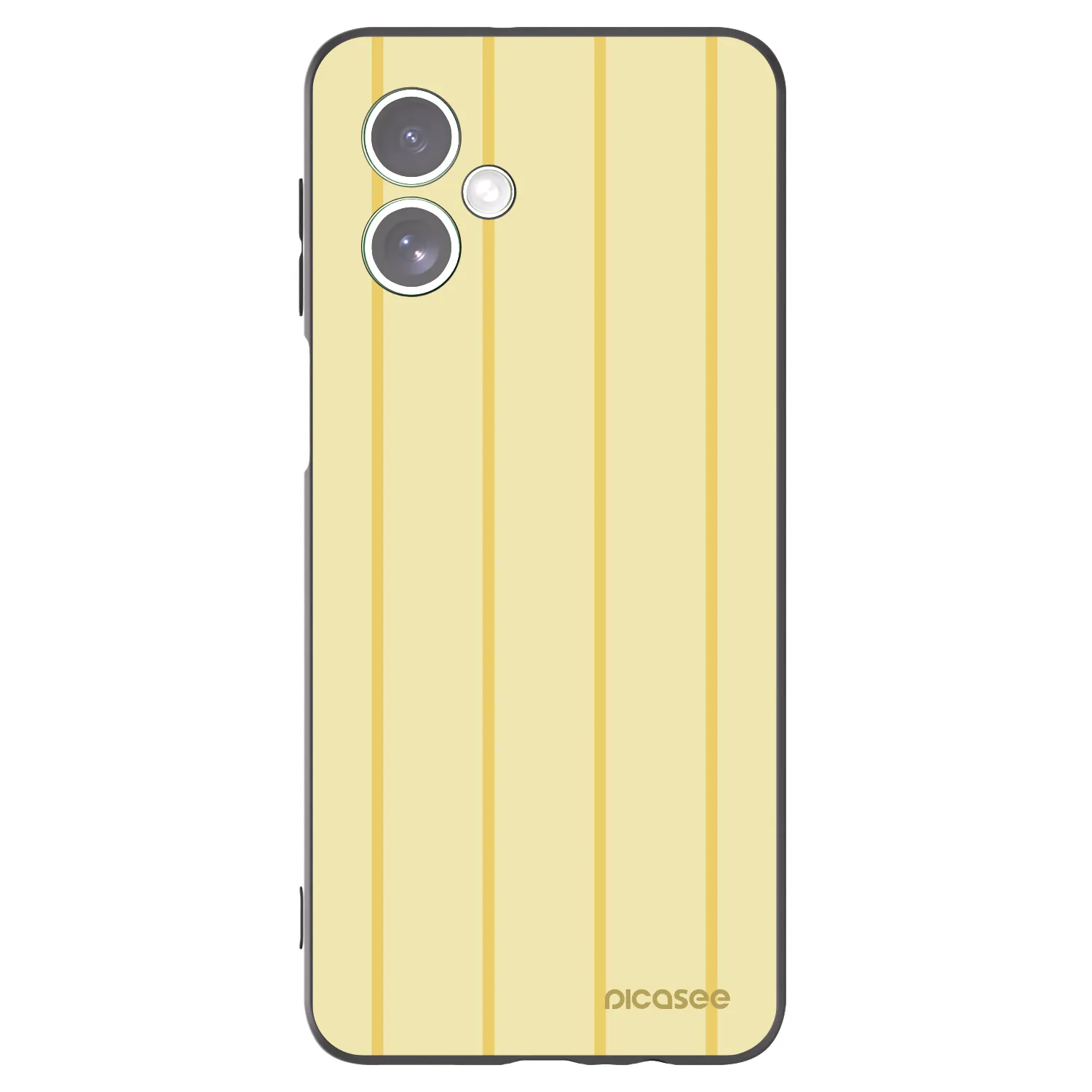 Picasee crna silikonska maskica za Motorola Moto G54 5G - Liquid sunshine