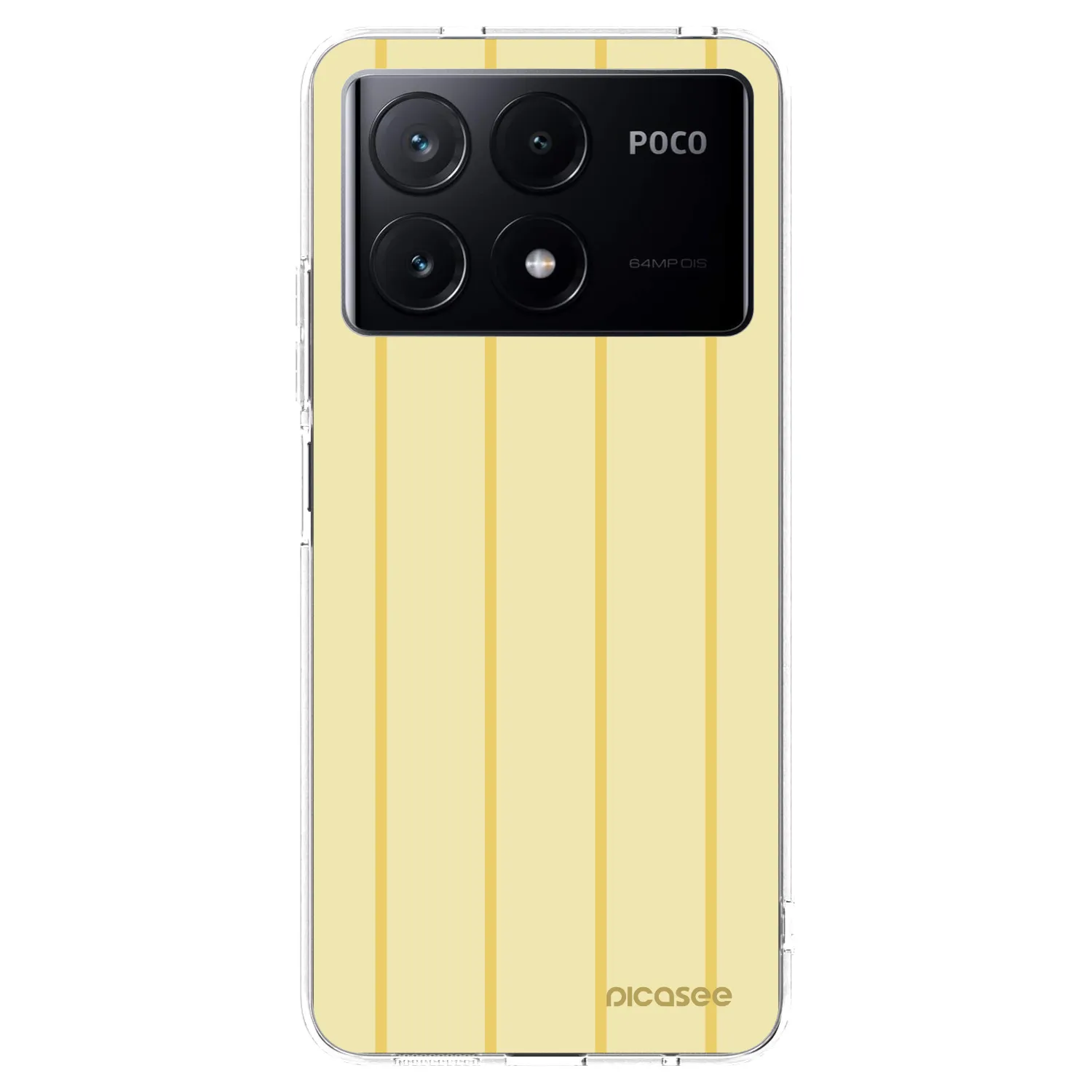 Picasee silikonska prozirna maskica za Xiaomi Poco X6 Pro - Liquid sunshine