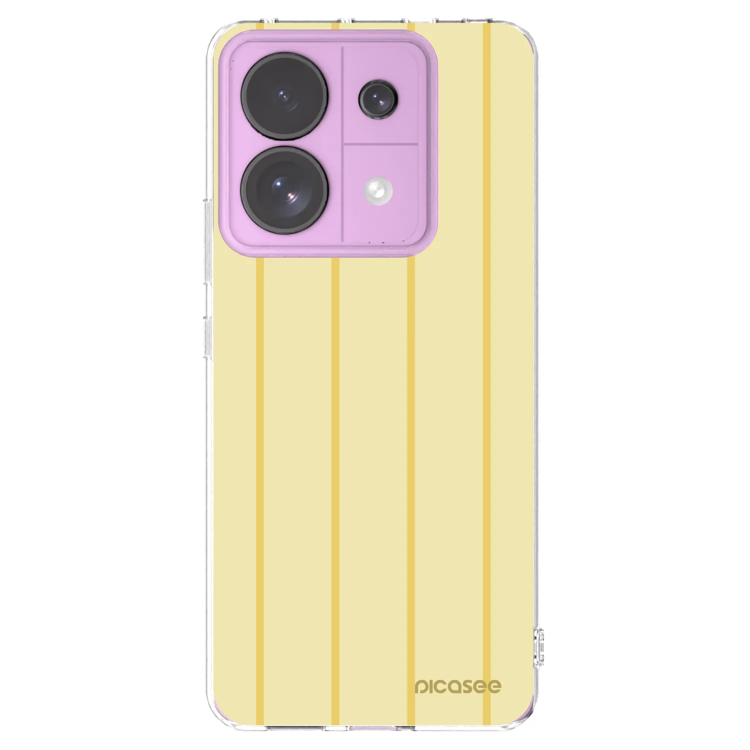 Picasee silikonska prozirna maskica za Xiaomi Redmi Note 13 Pro 5G - Liquid sunshine