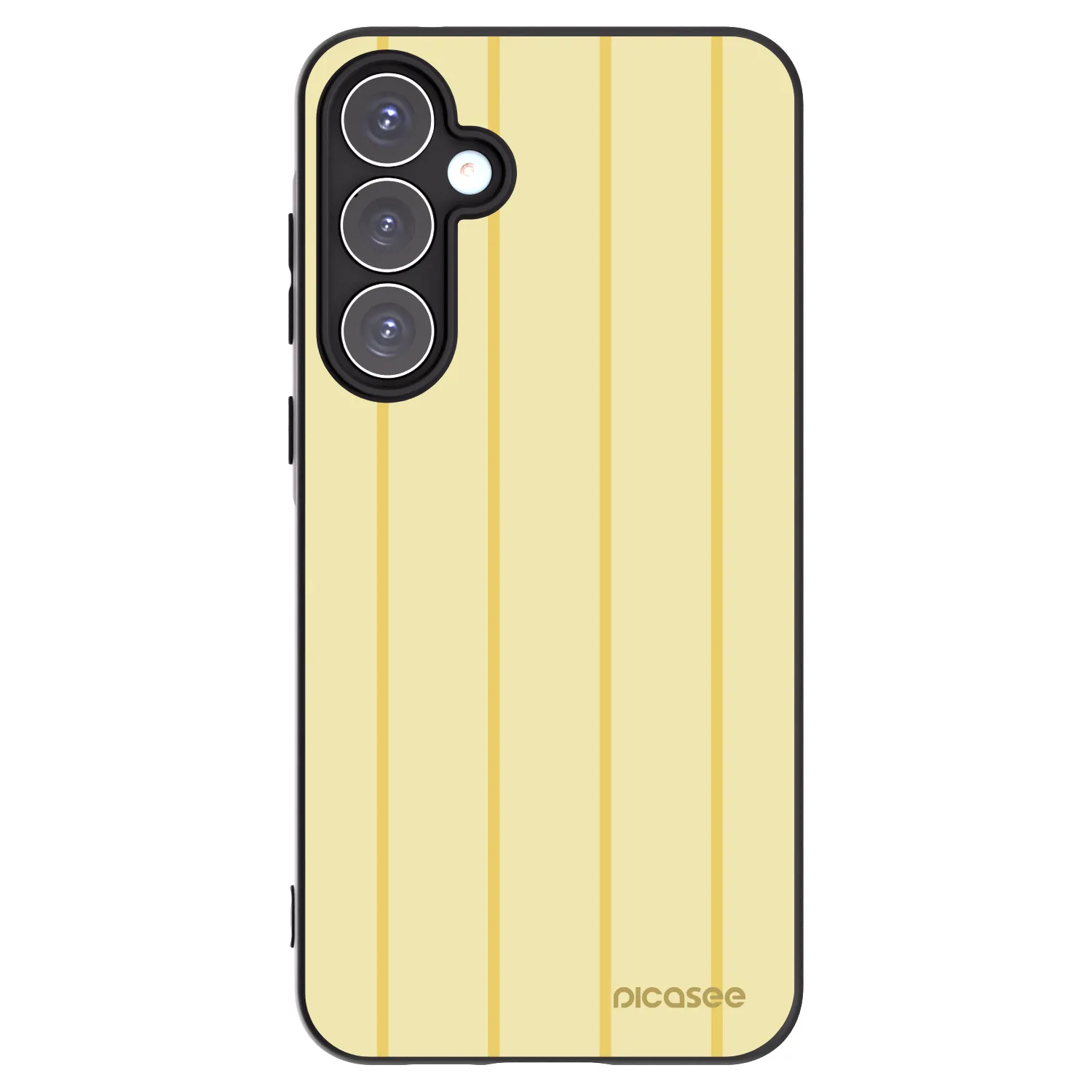Picasee crna silikonska maskica za Samsung Galaxy A55 5G A556B - Liquid sunshine
