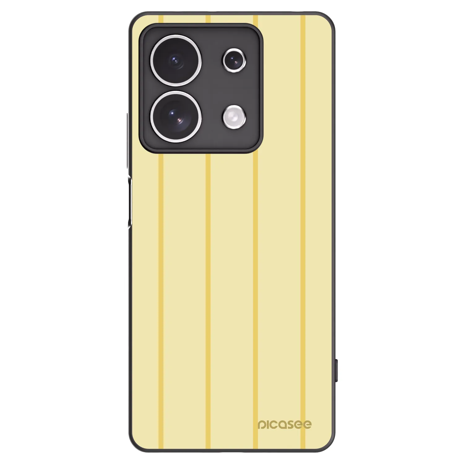 Picasee crna silikonska maskica za Xiaomi Redmi Note 13 4G - Liquid sunshine