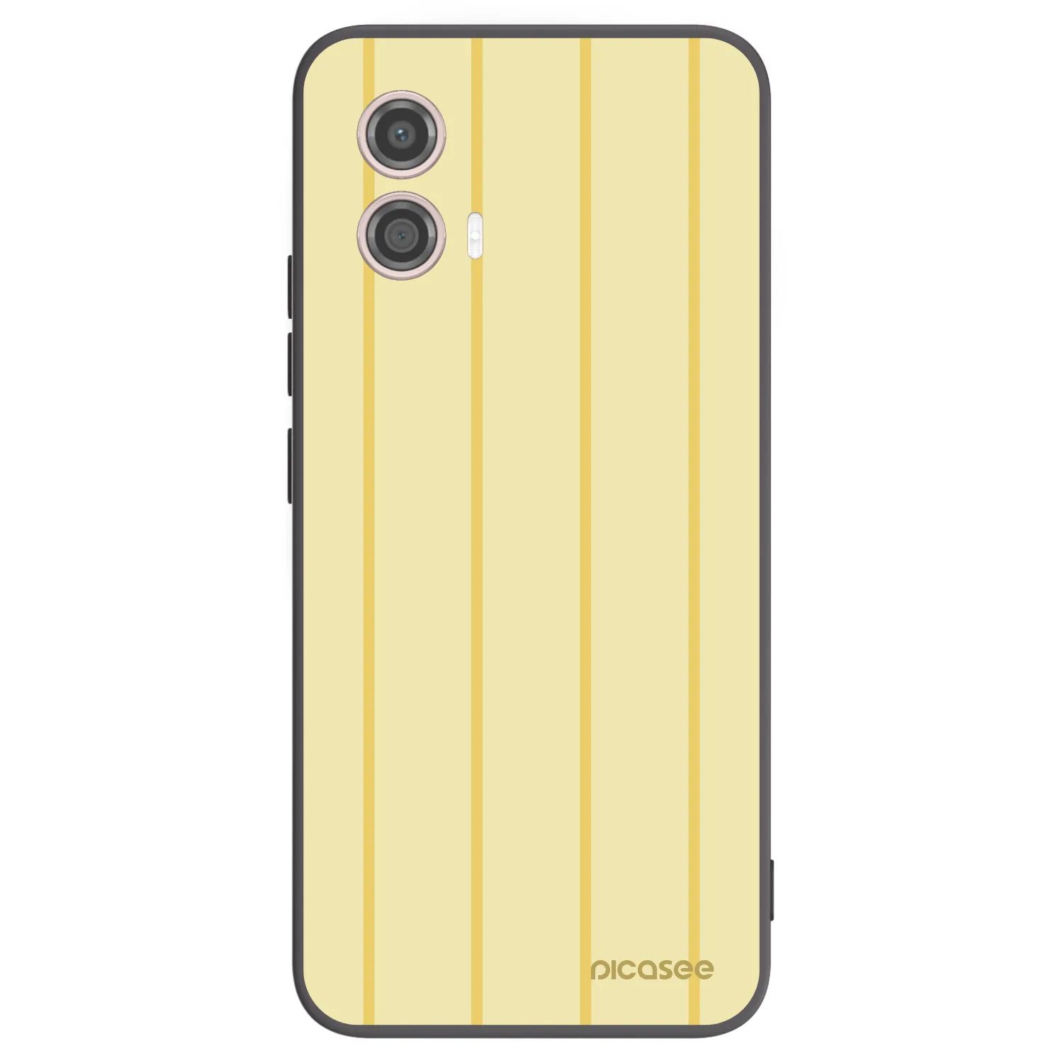 Picasee crna silikonska maskica za Motorola Moto G53 5G - Liquid sunshine
