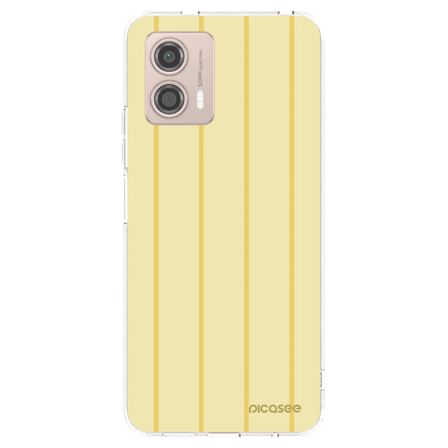 Picasee silikonska prozirna maskica za Motorola Moto G53 5G - Liquid sunshine