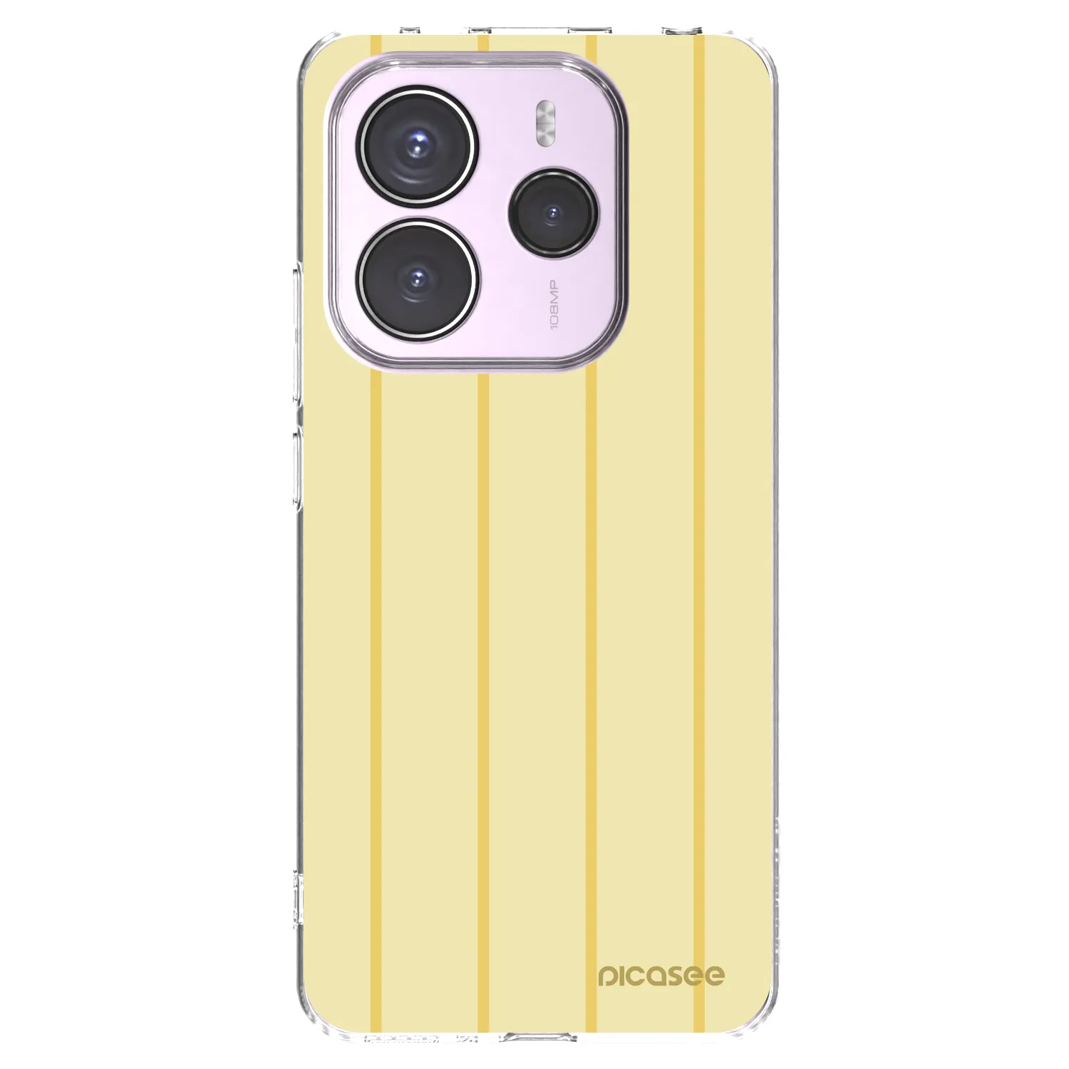 Picasee silikonska prozirna maskica za Xiaomi Redmi Note 14 5G - Liquid sunshine