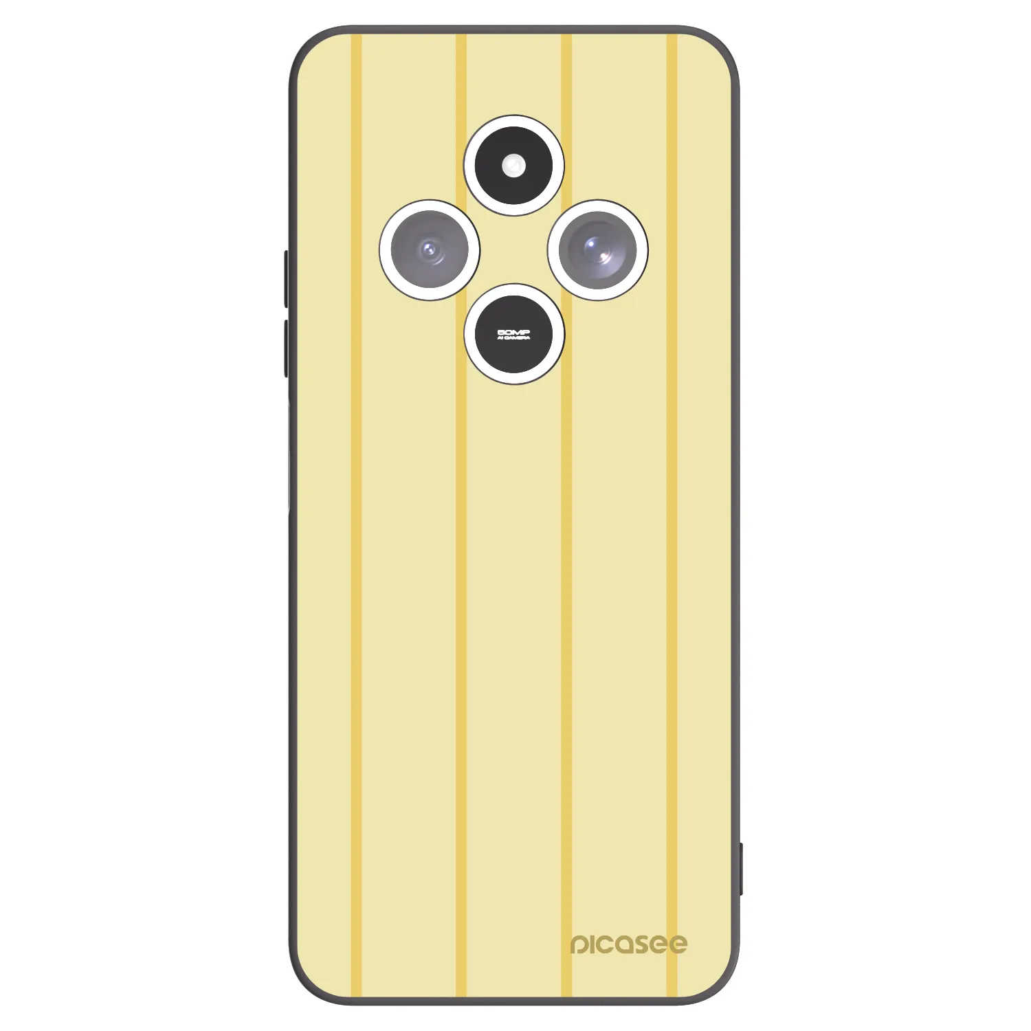 Picasee crna silikonska maskica za Xiaomi Redmi 14C - Liquid sunshine