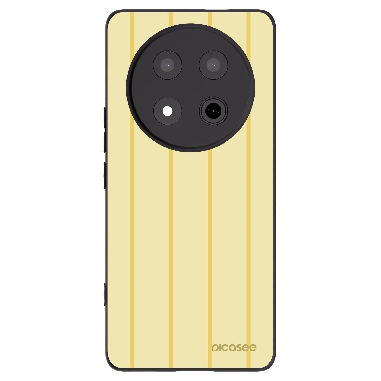 Picasee crna silikonska maskica za Honor Magic7 Lite 5G - Liquid sunshine
