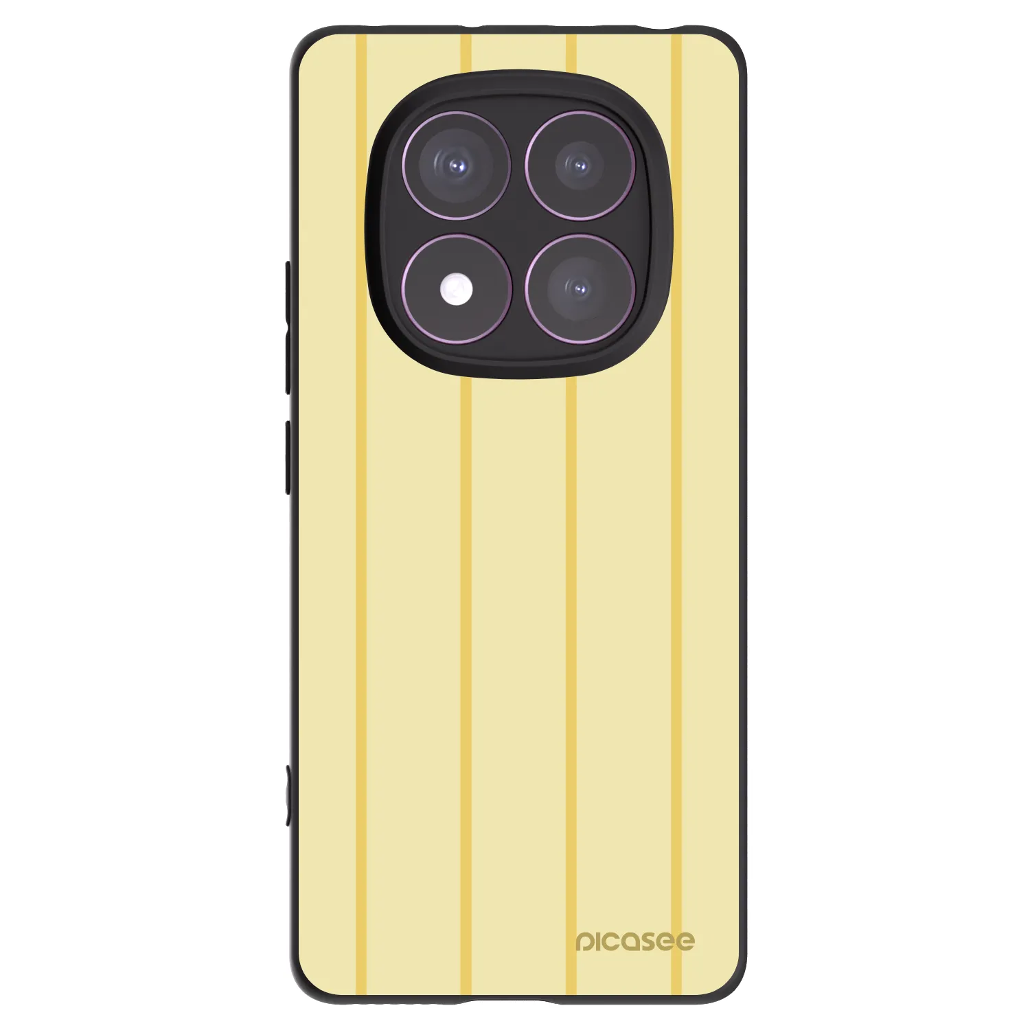 Picasee crna silikonska maskica za Xiaomi Redmi Note 14 Pro 4G - Liquid sunshine