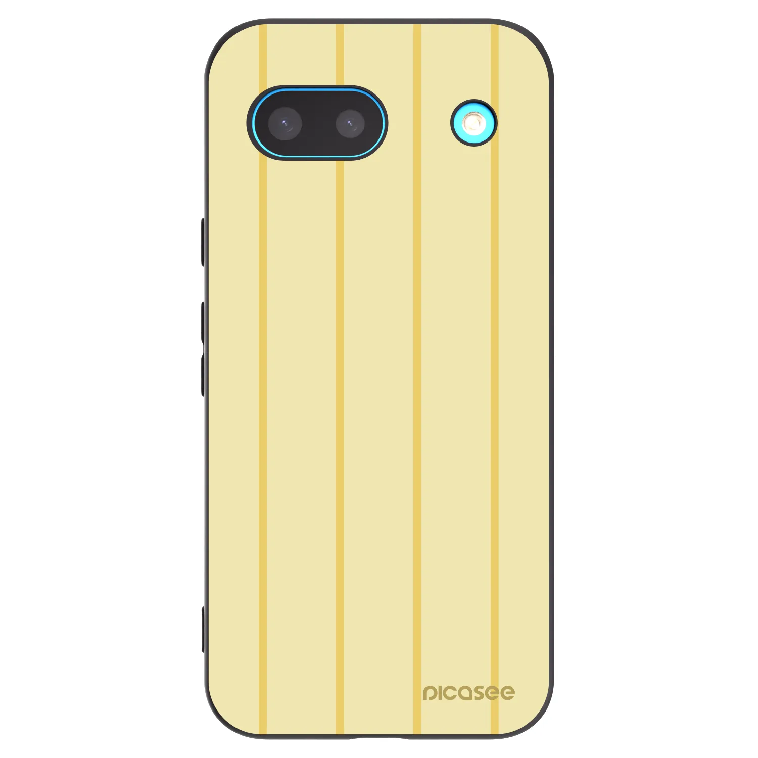 Picasee crna silikonska maskica za Google Pixel 8 - Liquid sunshine