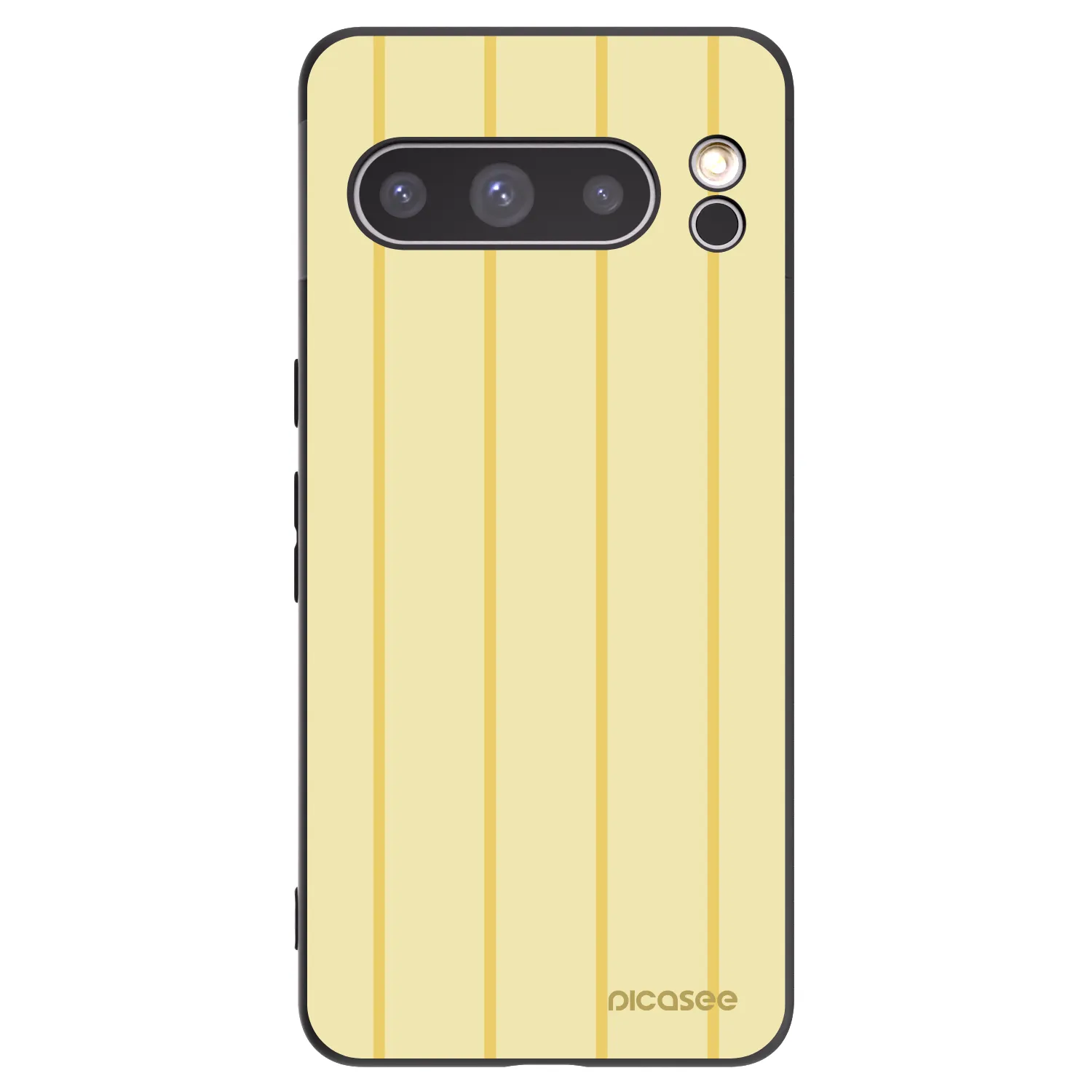Picasee crna silikonska maskica za Google Pixel 8 Pro - Liquid sunshine