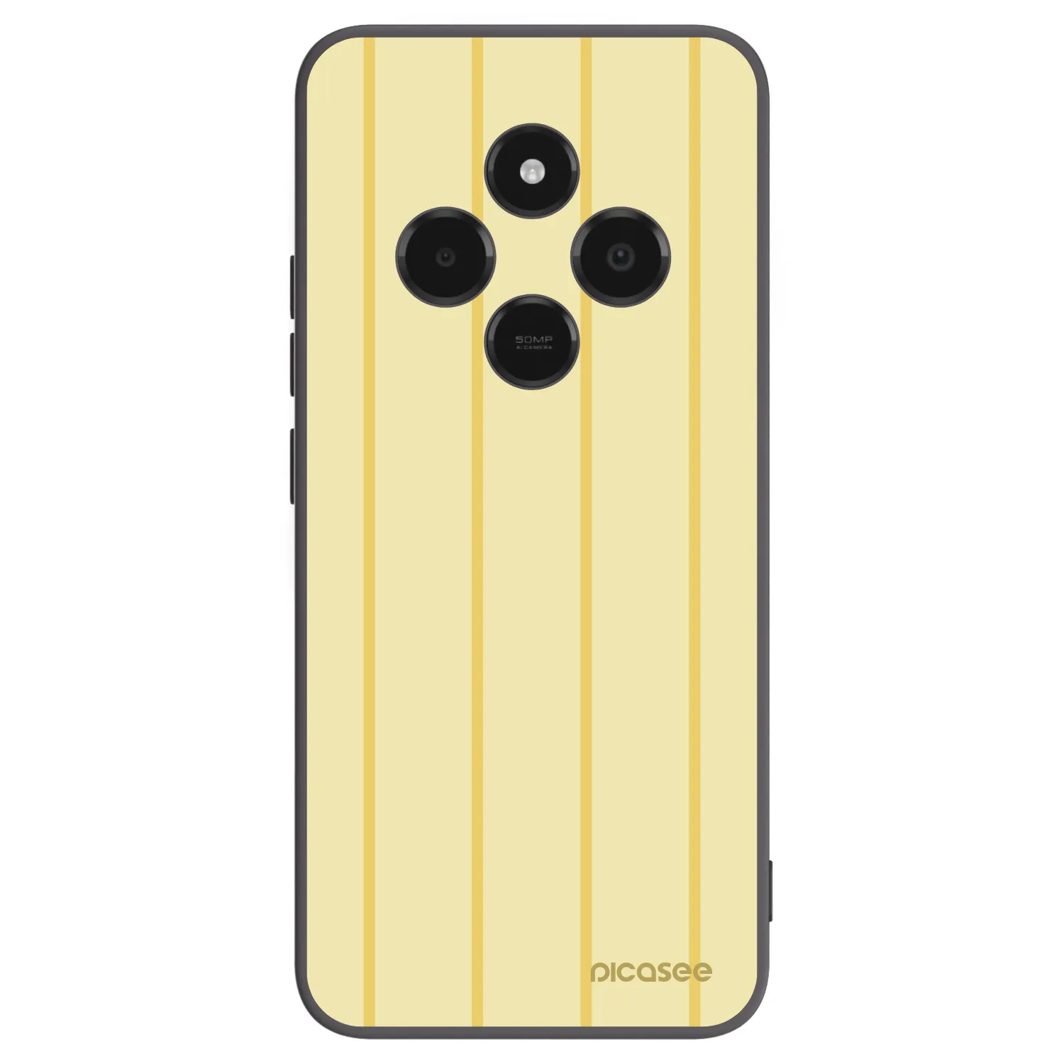 Picasee crna silikonska maskica za Xiaomi Poco C75 - Liquid sunshine