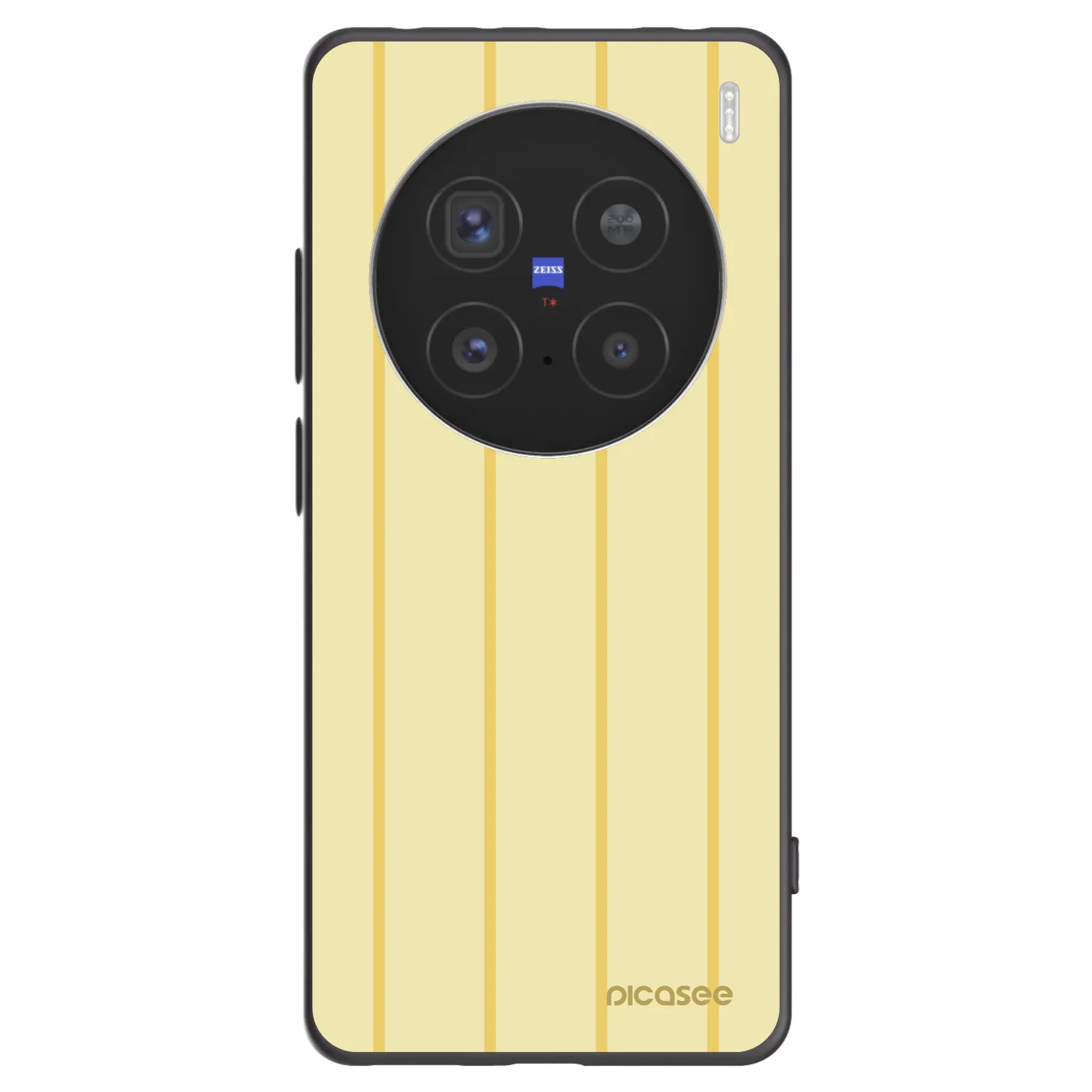 Picasee crna silikonska maskica za Vivo X200 Pro - Liquid sunshine