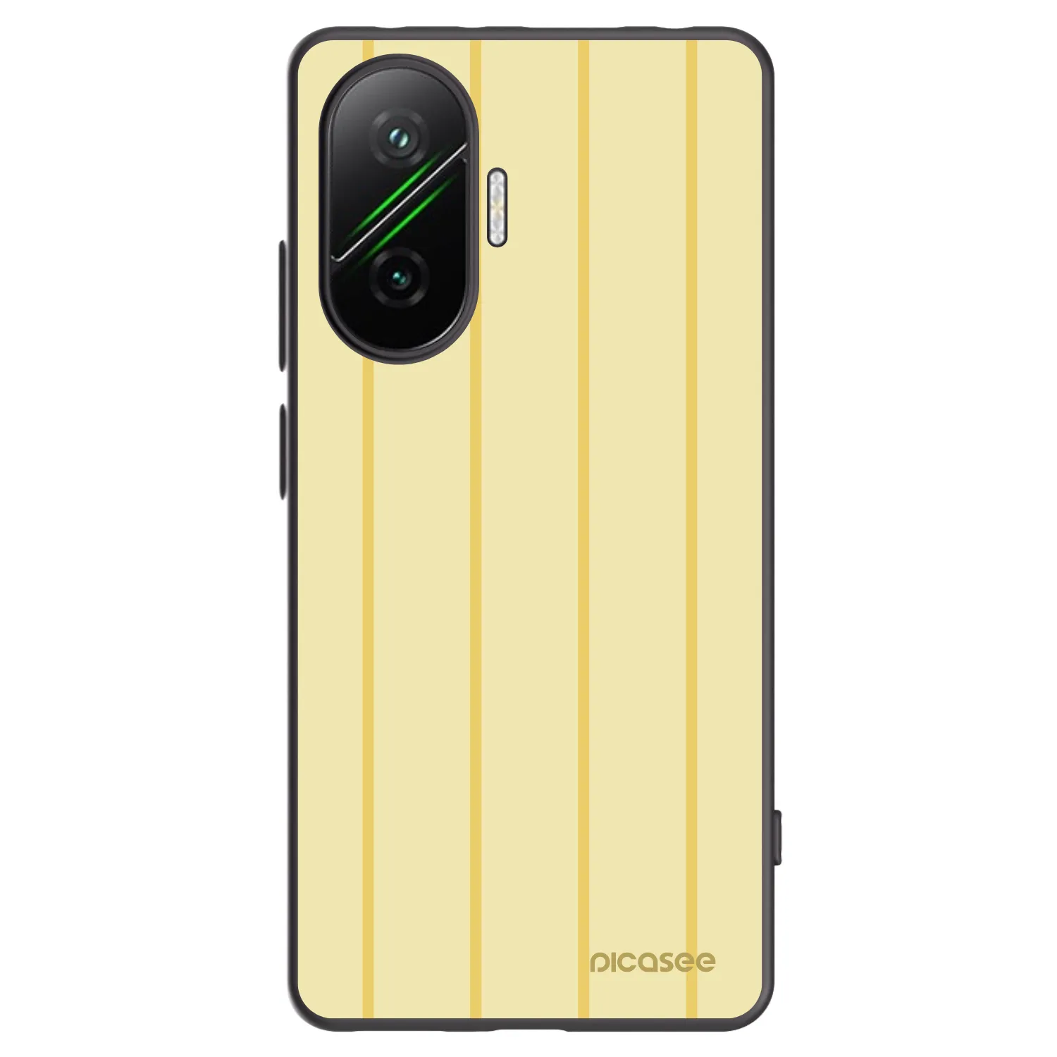 Crna silikonska maskica za Xiaomi Poco F7 Pro 5G - Liquid sunshine