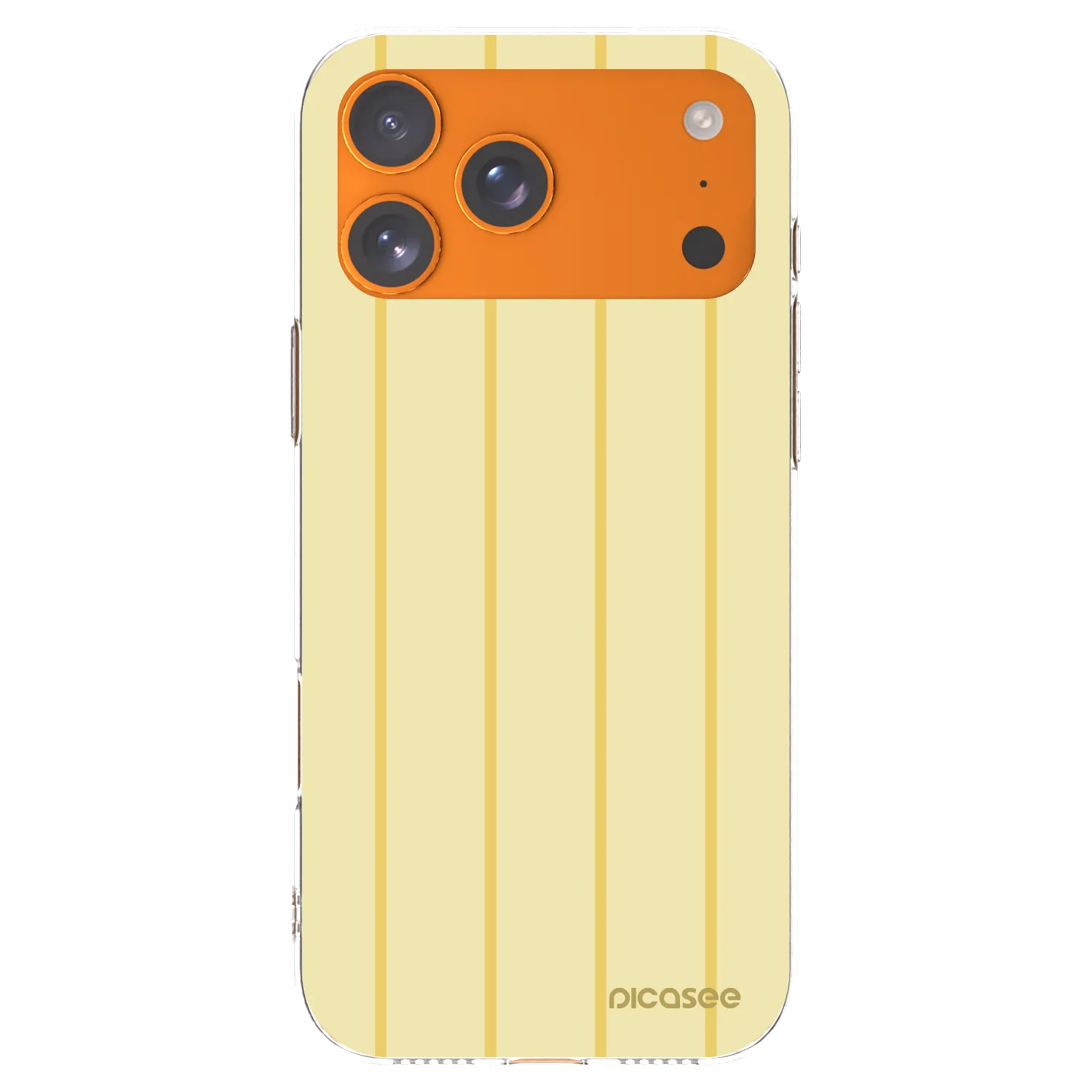 Picasee silikonska prozirna maskica za Apple iPhone 17 Pro Max - Liquid sunshine