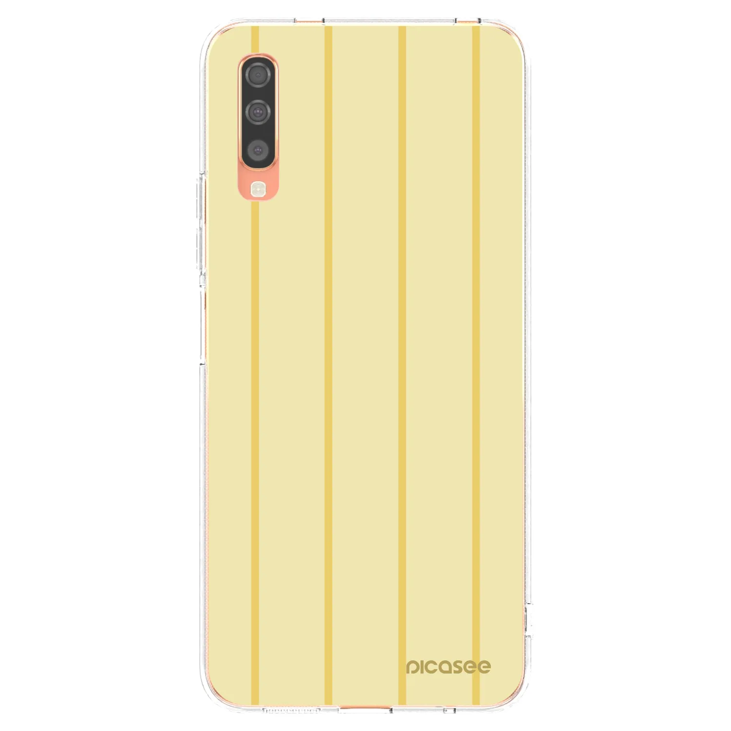 Picasee silikonska prozirna maskica za Samsung Galaxy A70 A705F - Liquid sunshine