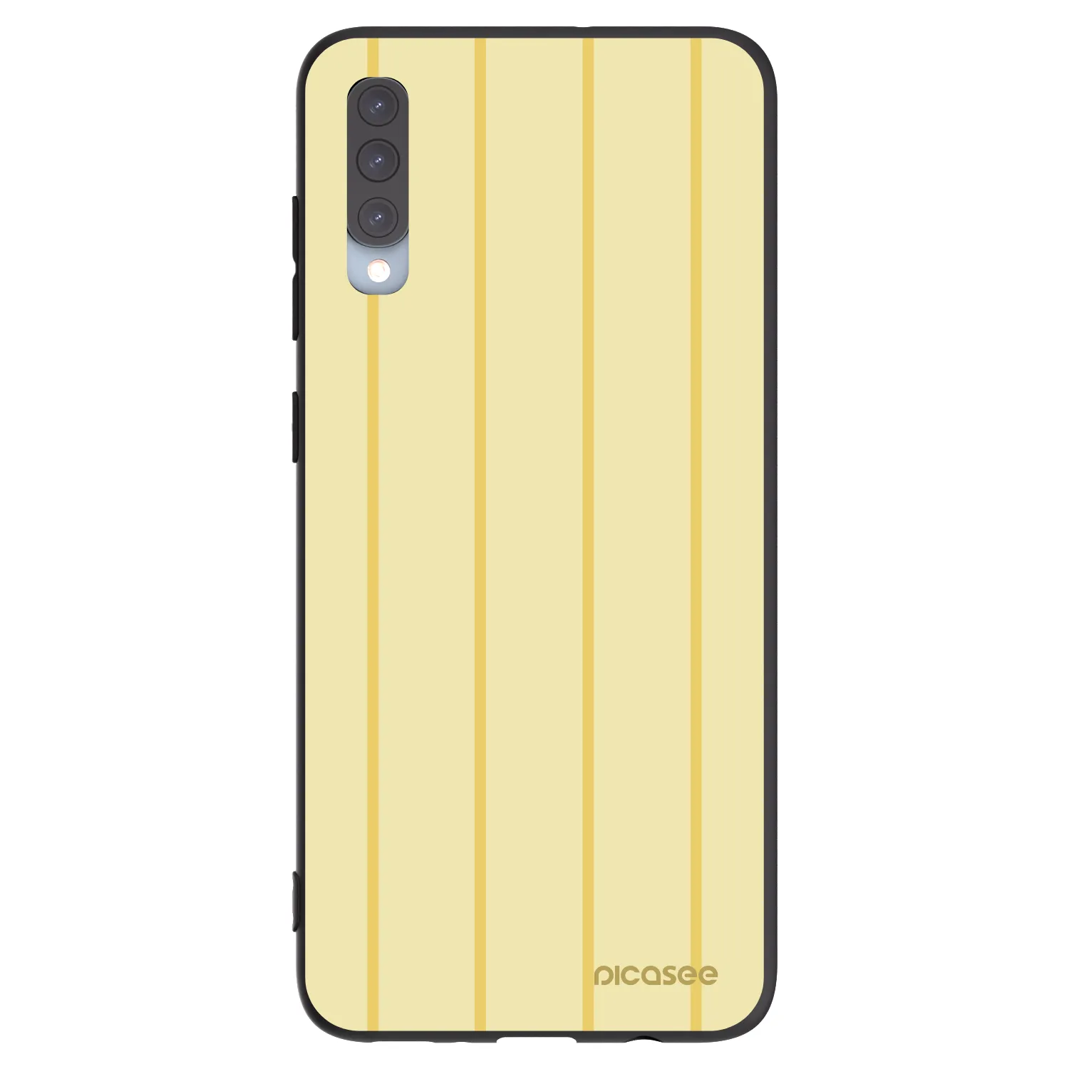 Picasee crna silikonska maskica za Samsung Galaxy A70 A705F - Liquid sunshine
