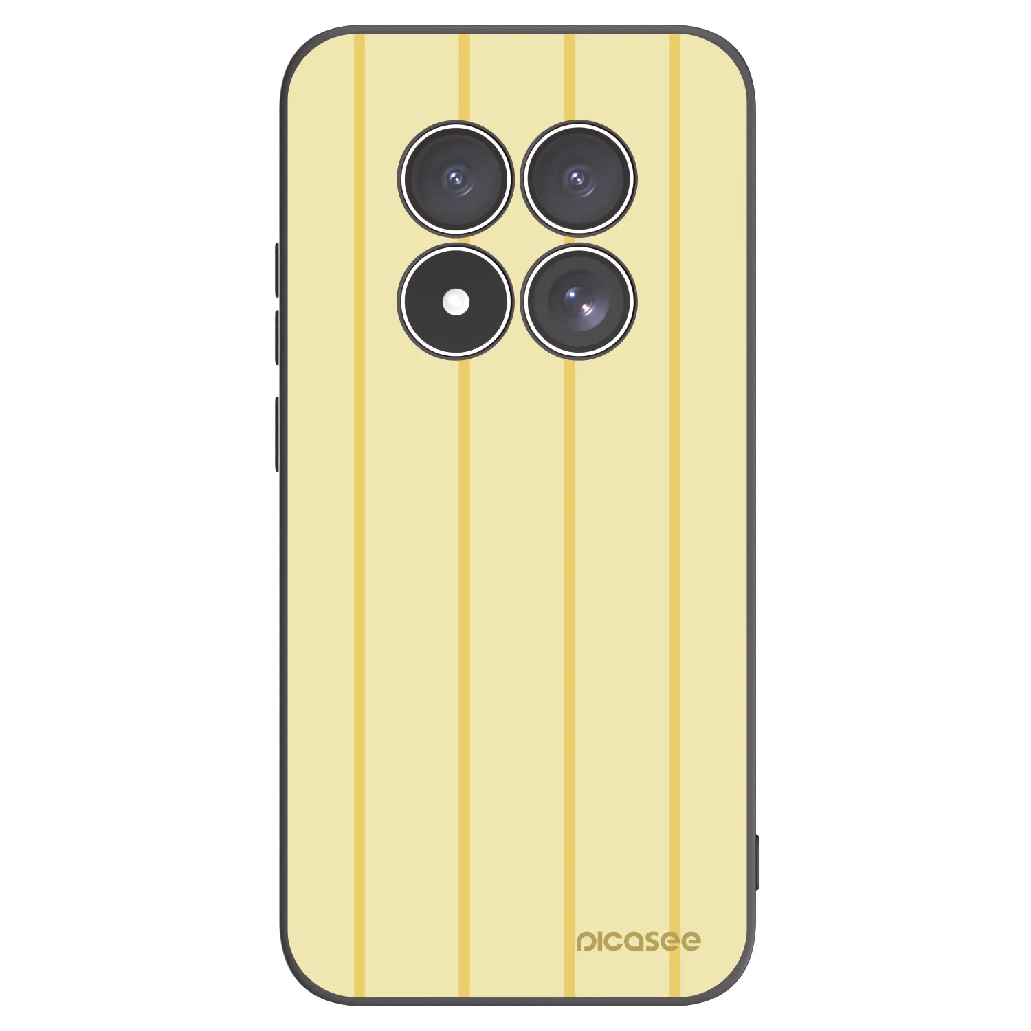 Picasee crna silikonska maskica za Xiaomi Redmi Note 15 Pro 5G - Liquid sunshine