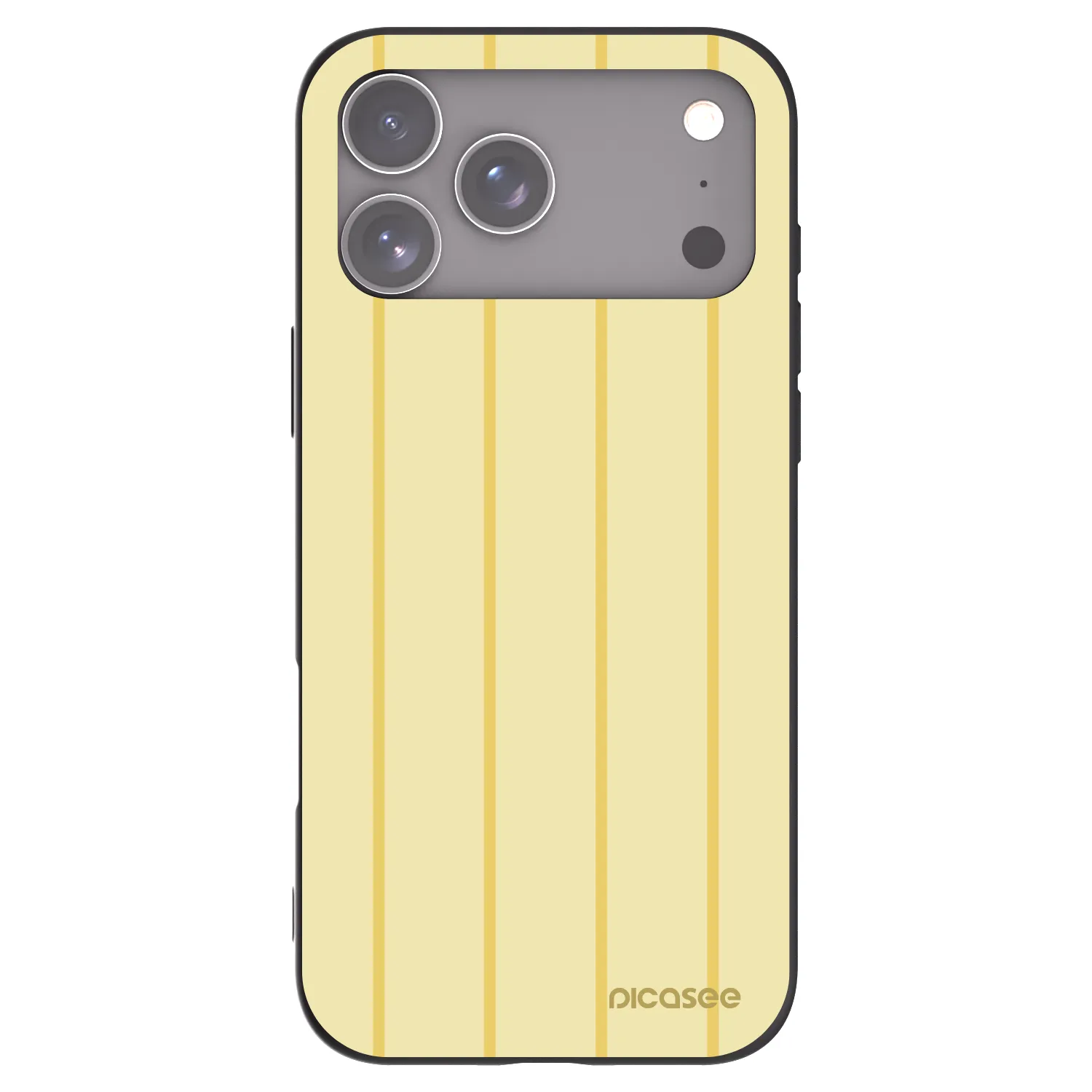 Picasee crna silikonska maskica za Apple iPhone 18 Pro Max - Liquid sunshine