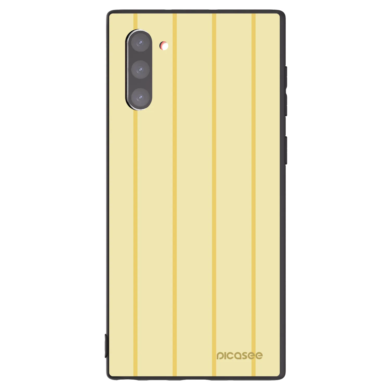 Picasee crna silikonska maskica za Samsung Galaxy Note 10 N970F - Liquid sunshine