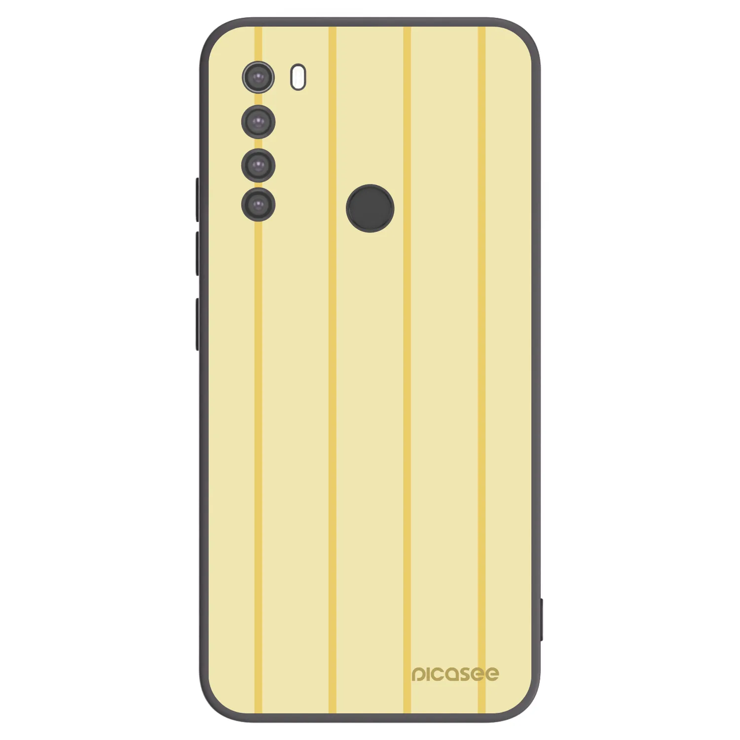 Picasee crna silikonska maskica za Xiaomi Redmi Note 8 - Liquid sunshine