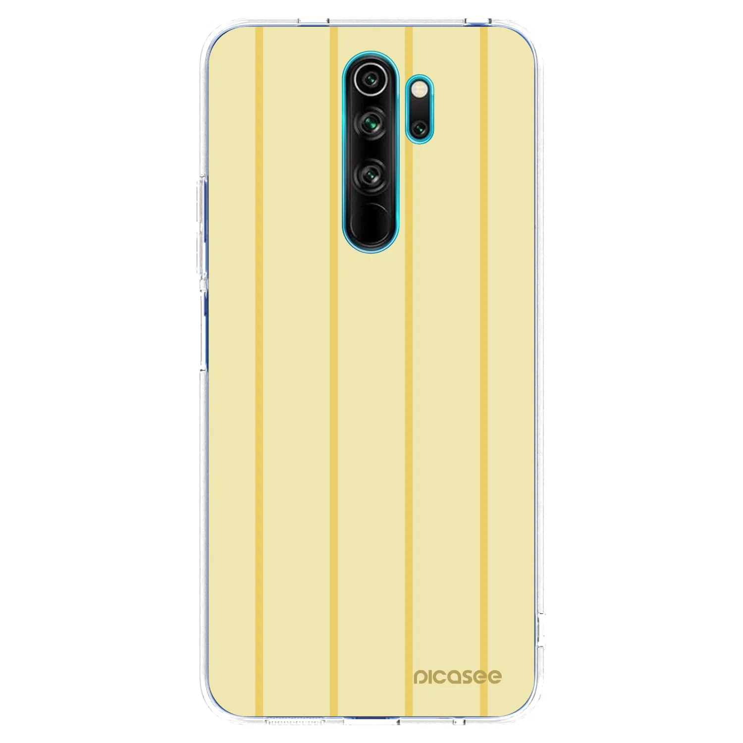 Picasee silikonska prozirna maskica za Xiaomi Redmi Note 8 Pro - Liquid sunshine