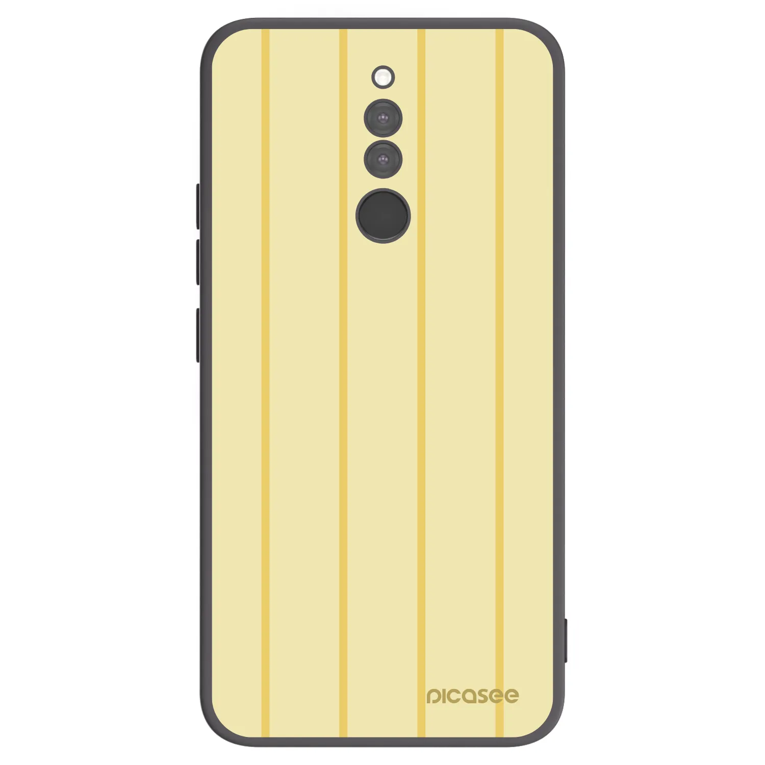 Picasee crna silikonska maskica za Xiaomi Redmi 8 - Liquid sunshine