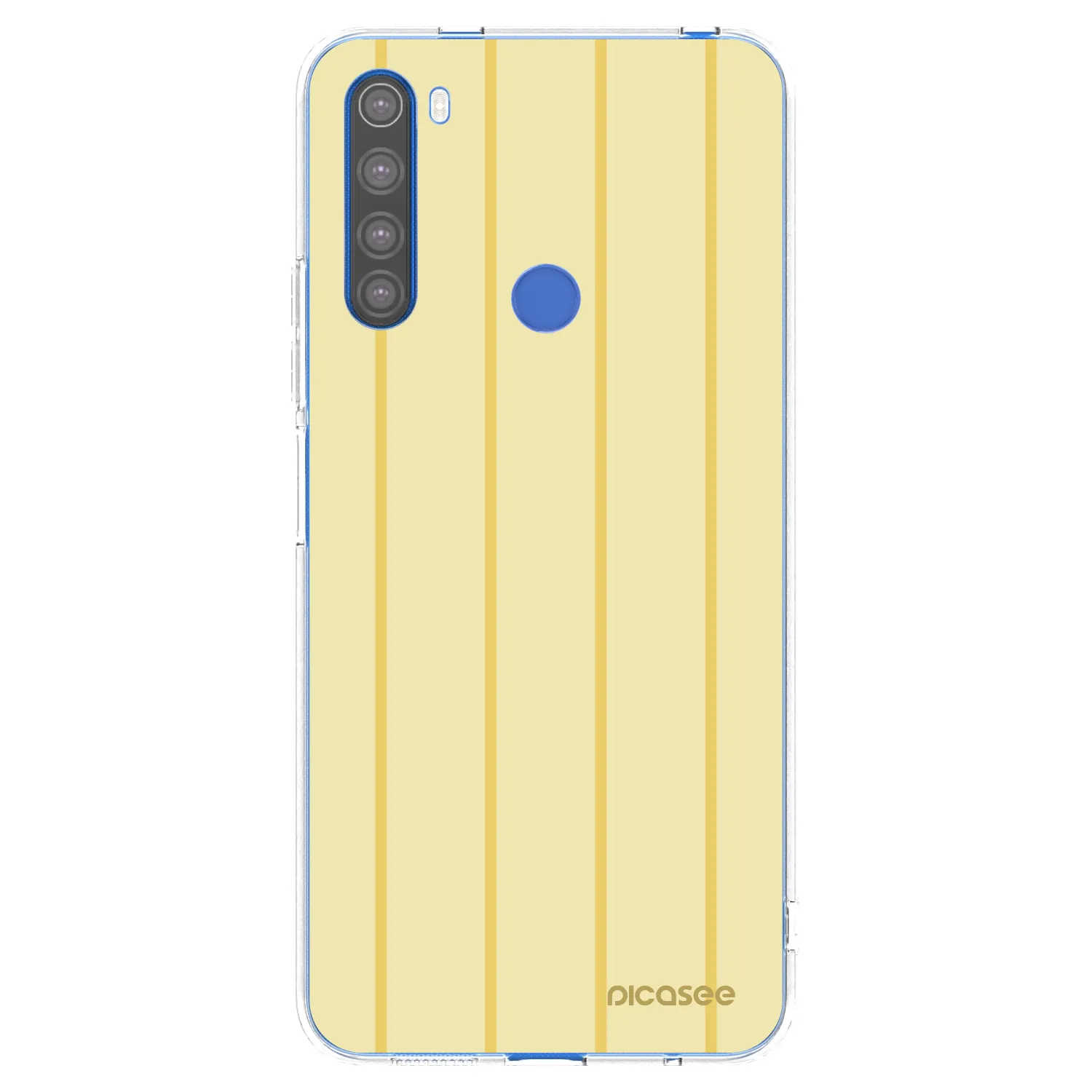 Picasee silikonska prozirna maskica za Xiaomi Redmi Note 8T - Liquid sunshine