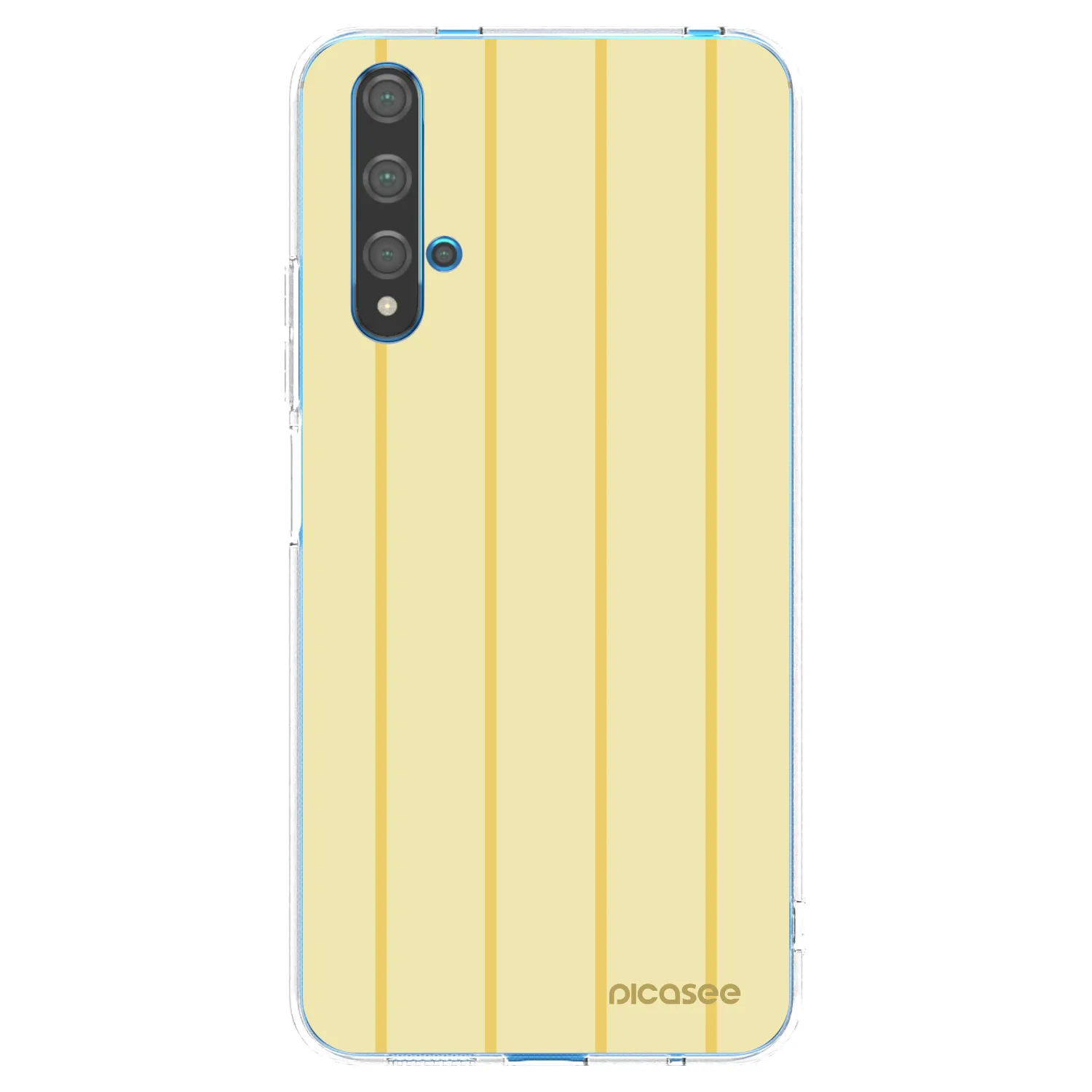Picasee silikonska prozirna maskica za Huawei Nova 5T - Liquid sunshine