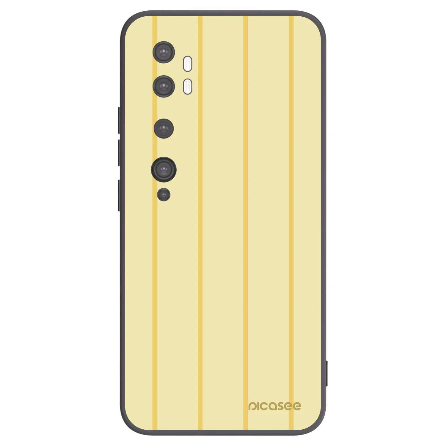 Picasee crna silikonska maskica za Xiaomi Mi Note 10 (Pro) - Liquid sunshine