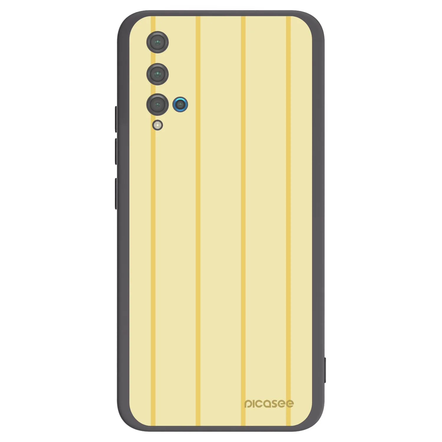 Picasee crna silikonska maskica za Huawei Nova 5T - Liquid sunshine