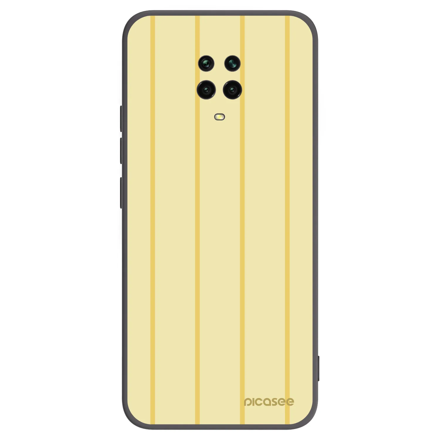 Picasee crna silikonska maskica za Xiaomi Redmi Note 9 Pro - Liquid sunshine
