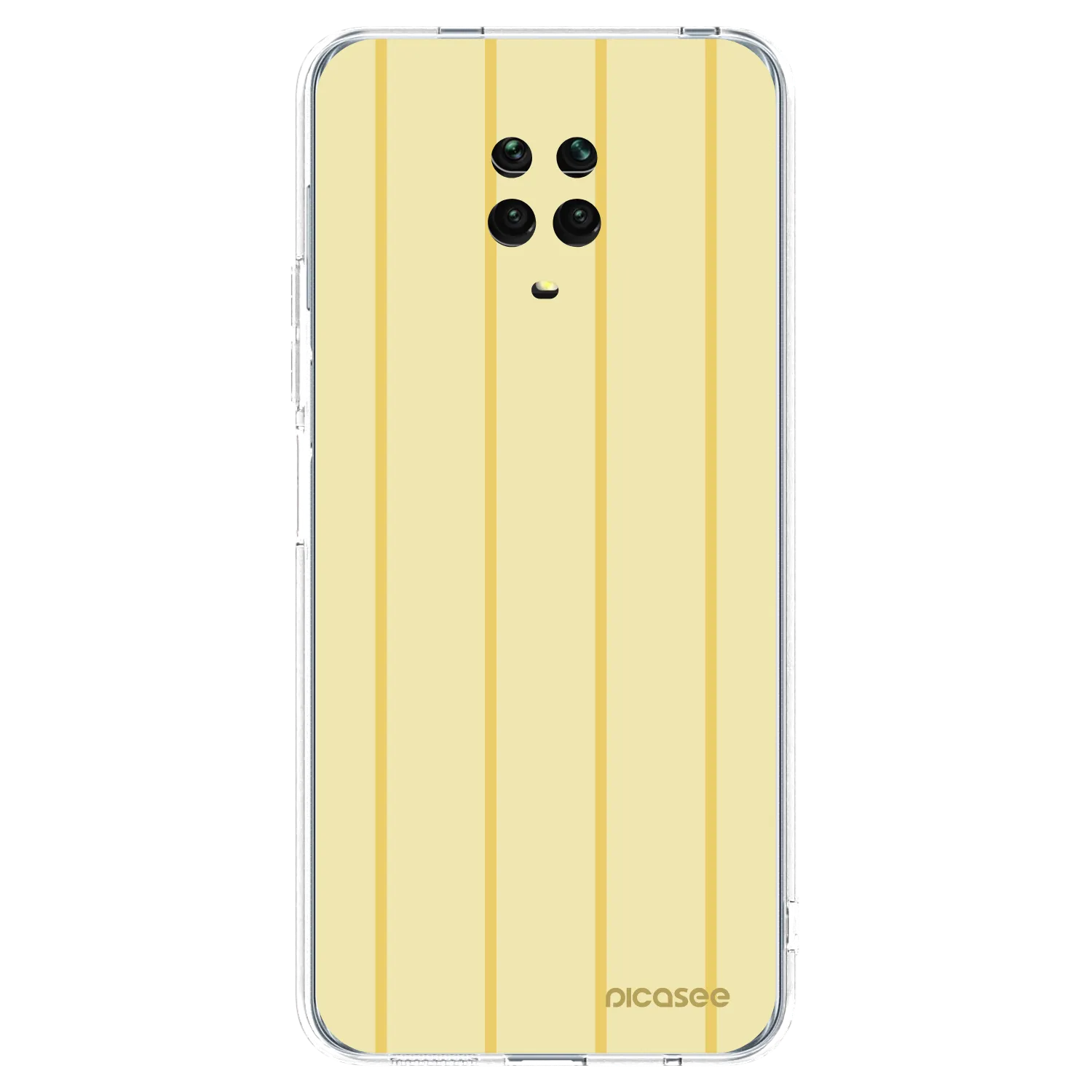 Picasee silikonska prozirna maskica za Xiaomi Redmi Note 9S - Liquid sunshine