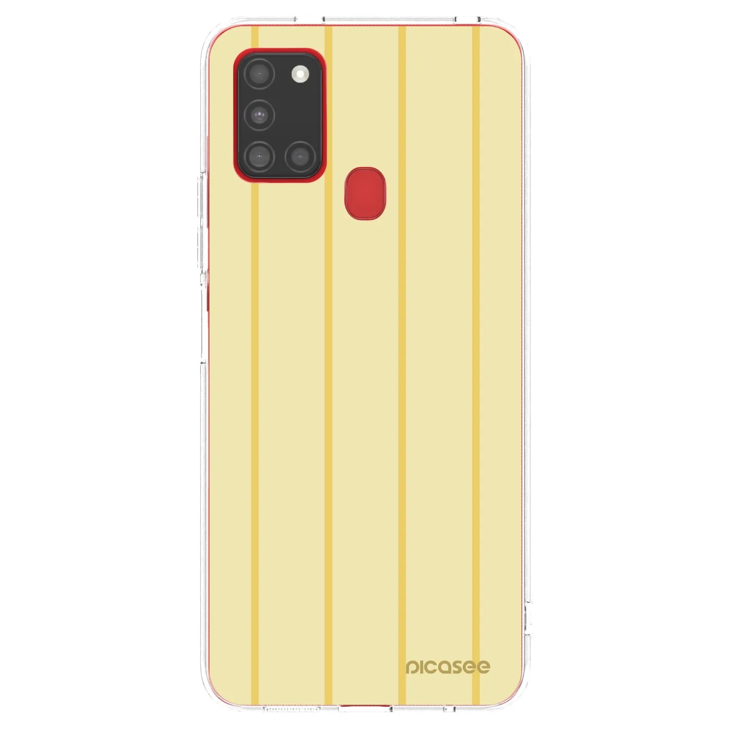 Picasee silikonska prozirna maskica za Samsung Galaxy A21s - Liquid sunshine