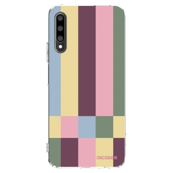 Picasee silikonska prozirna maskica za Honor 9X Pro - Lobby tiles