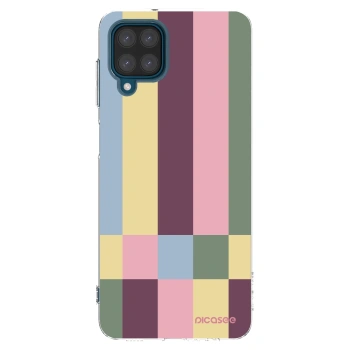 Picasee silikonska prozirna maskica za Samsung Galaxy A12 A125F - Lobby tiles