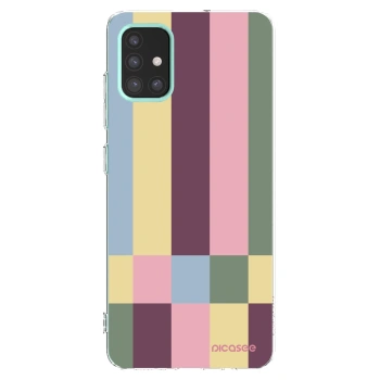 Picasee silikonska prozirna maskica za Samsung Galaxy M31s - Lobby tiles