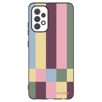 Picasee crna silikonska maskica za Samsung Galaxy A32 5G A326B - Lobby tiles