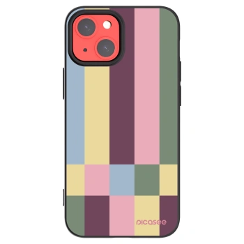 Picasee crna silikonska maskica za Apple iPhone 13 mini - Lobby tiles