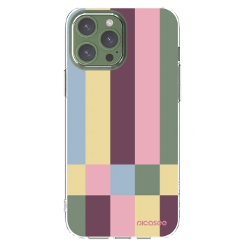 Picasee silikonska prozirna maskica za Apple iPhone 13 Pro Max - Lobby tiles