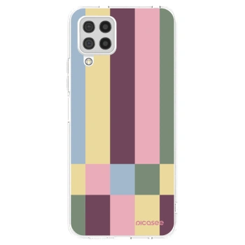 Picasee silikonska prozirna maskica za Samsung Galaxy A22 A225F 4G - Lobby tiles