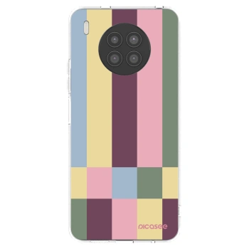 Picasee silikonska prozirna maskica za Huawei Nova 8i - Lobby tiles