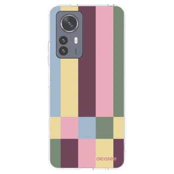 Picasee silikonska prozirna maskica za Xiaomi 12 Pro - Lobby tiles