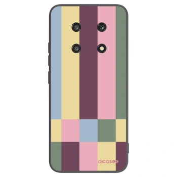 Picasee crna silikonska maskica za Honor Magic4 Lite 5G - Lobby tiles