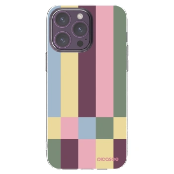 Picasee silikonska prozirna maskica za Apple iPhone 14 Pro Max - Lobby tiles