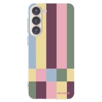 Picasee silikonska prozirna maskica za Samsung Galaxy S23+ 5G - Lobby tiles