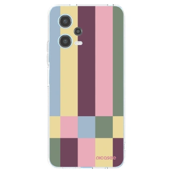 Picasee silikonska prozirna maskica za Xiaomi Redmi Note 12 5G - Lobby tiles