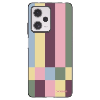 Picasee crna silikonska maskica za Xiaomi Redmi Note 12 Pro+ 5G - Lobby tiles