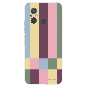 Picasee silikonska prozirna maskica za Xiaomi Redmi 12C - Lobby tiles