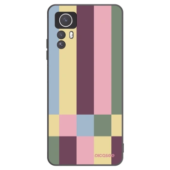 Picasee crna silikonska maskica za Xiaomi Redmi Note 12S - Lobby tiles