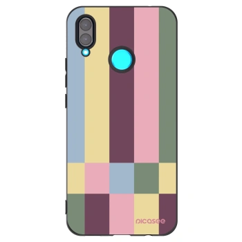 Picasee crna silikonska maskica za Huawei Nova 3 - Lobby tiles