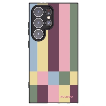 Picasee crna silikonska maskica za Samsung Galaxy S24 Ultra S928B 5G - Lobby tiles
